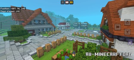 ������� Pokemon Style Town ��� Minecraft PE