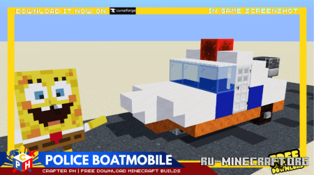 ������� SpongeBob Vehicle Collection � Bikini Bottom Rides ��� Minecraft PE