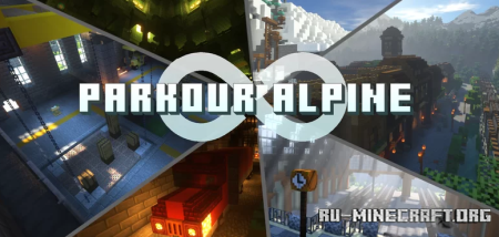 ������� Parkour Alpine ��� Minecraft