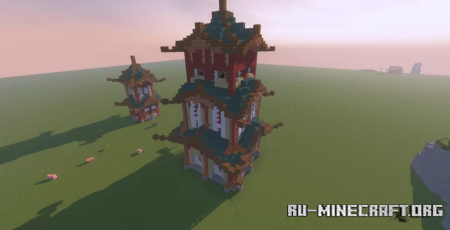 ������� Small House - China Theme ��� Minecraft