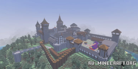 ������� Castle Lakehill ��� Minecraft