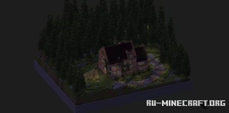 ������� Old british mansion in the forest ��� Minecraft