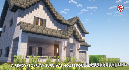������� Survival Suburban House 78 ��� Minecraft