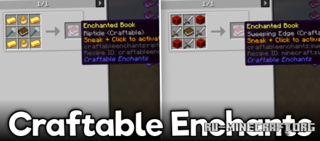  Craftable Enchants  Minecraft 1.20.1