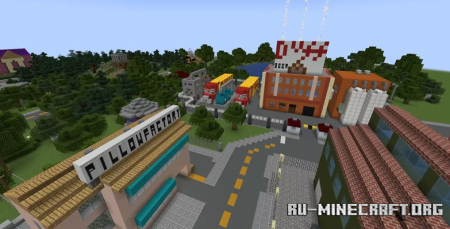 ������� Springfield from the simpsons ��� Minecraft