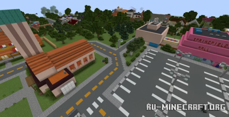 ������� Springfield from the simpsons ��� Minecraft