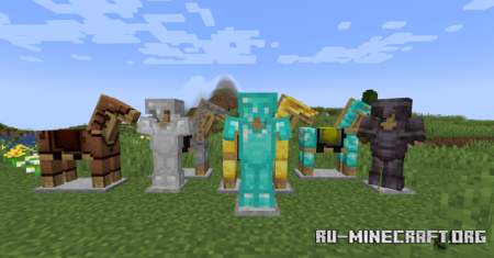  Horse Armor Stand  Minecraft 1.21.1