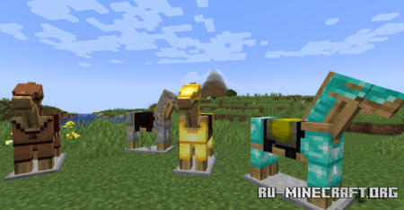  Horse Armor Stand  Minecraft 1.21.1