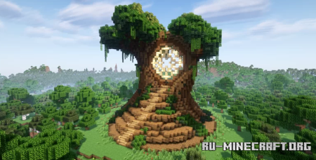 ������� Tree Nether Portal Statue V10 ��� Minecraft