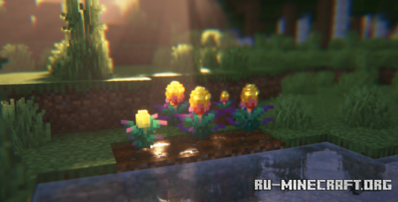  Actually 3D Flowers & Plants  Minecraft 1.21.10