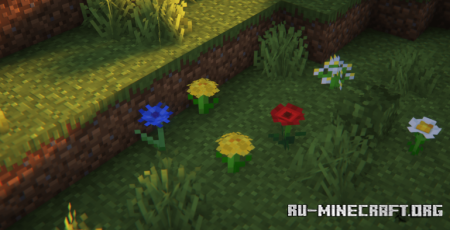  Actually 3D Flowers & Plants  Minecraft 1.21.10