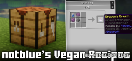  Notblues Vegan Recipes  Minecraft 1.21.10