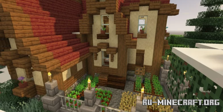 ������� Cozy Rustic Survival House ��� Minecraft
