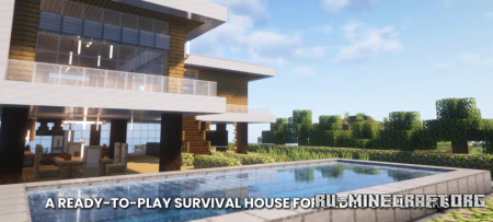 ������� Survival Modern House 83 ��� Minecraft