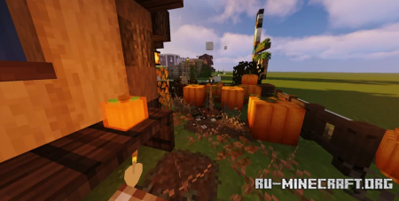 ������� Pumpkin House and Garden ��� Minecraft