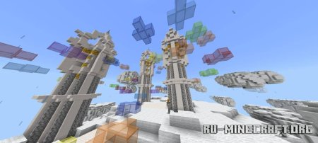 ������� Sky Parkour by Almibares ��� Minecraft PE