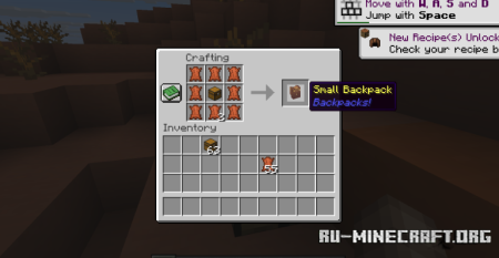  Vanilla Backpacks  Minecraft 1.21.10