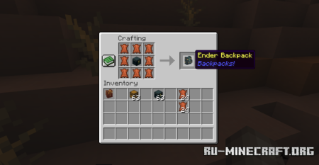  Vanilla Backpacks  Minecraft 1.21.10
