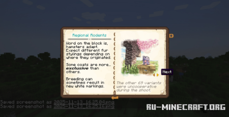 ������� Adorable Hamster Pets ��� Minecraft 1.21.1