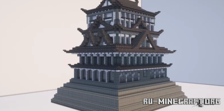  Japanese Castle by akamga12  Minecraft