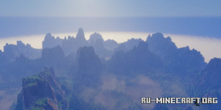������� The dolomites 2400 x 2400 survival ��� Minecraft