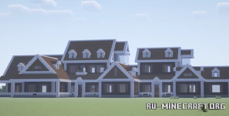  Colonial Mansion 2  Minecraft