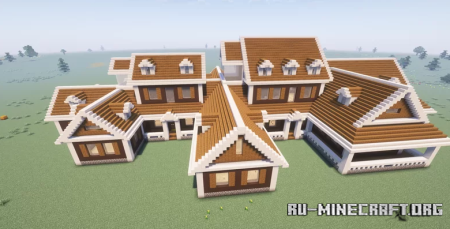  Colonial Mansion 2  Minecraft