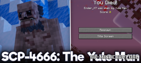  SCP-4666 The Yule Man  Minecraft 1.20.1
