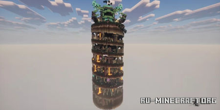  Warden Parkour - Parkour Spiral Challenge  Minecraft