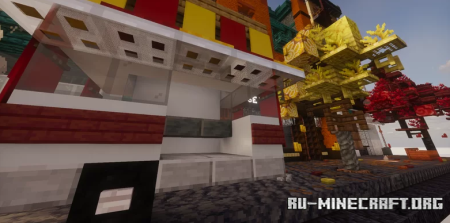  New York street by Mineraf7  Minecraft