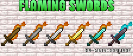  Flaming Swords  Minecraft 1.21.10