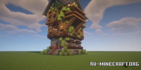  Overgrown Medieval  Minecraft