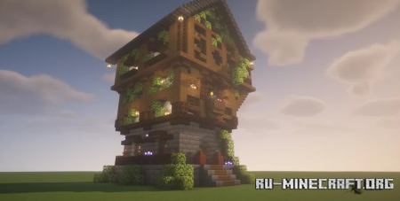  Overgrown Medieval  Minecraft