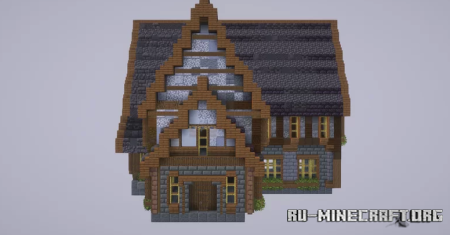  Medieval House by akamga12  Minecraft