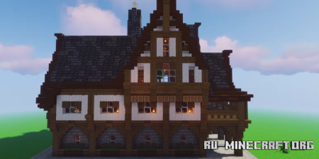  Medieval Travern - Full interior  Minecraft