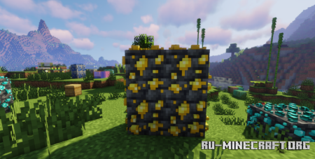 ������� MrOres 3D Vanilla Glowing ��� Minecraft 1.21.10
