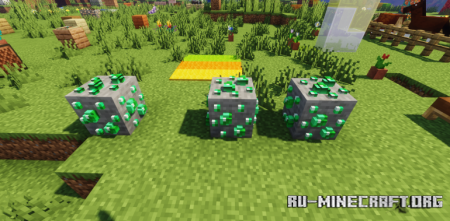 ������� MrOres 3D Vanilla Glowing ��� Minecraft 1.21.10