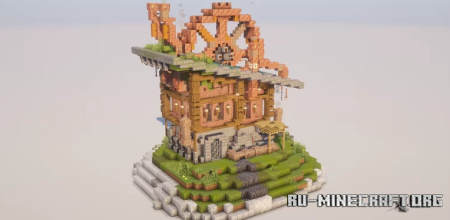 ������� Small Steampunk House ��� Minecraft