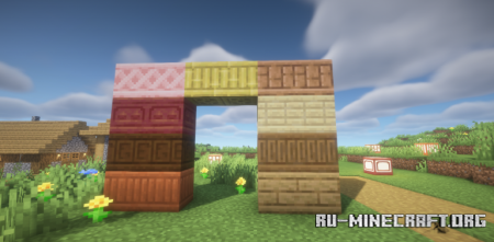 ������� Carved Wood ��� Minecraft 1.21.1