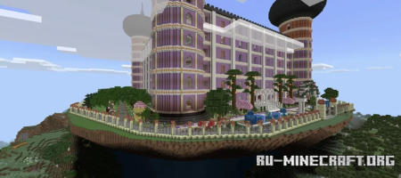 ������� Empty Island Castle ��� Minecraft