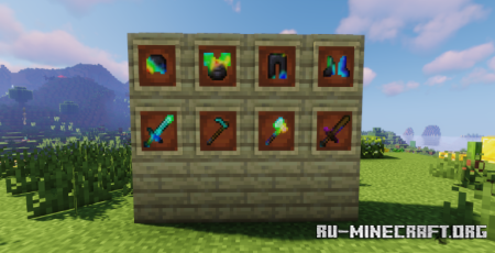 ������� Rainbow Enchantment Glint ��� Minecraft 1.21.10