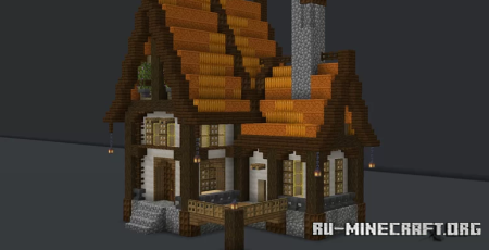 ������� Medieval Pumpkin-Themed House ��� Minecraft