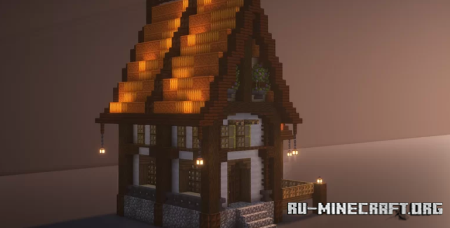 ������� Medieval Pumpkin-Themed House ��� Minecraft