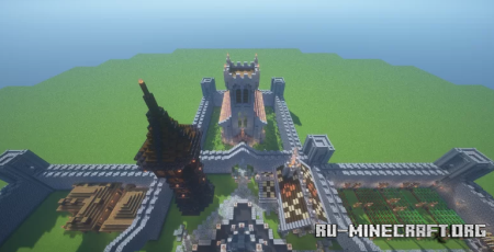  Castle house by mnedaliban  Minecraft