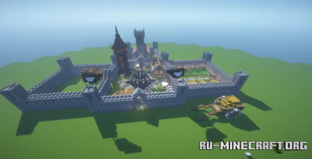  Castle house by mnedaliban  Minecraft