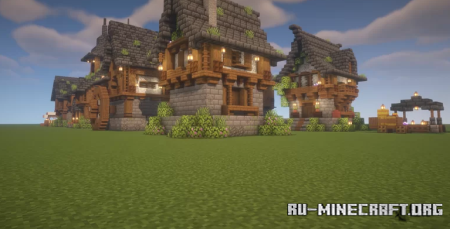 ������� Medieval Townhouse Pack - 10 Houses ��� Minecraft