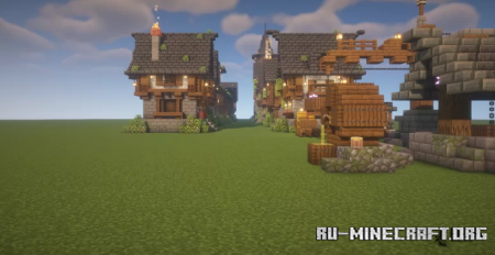 ������� Medieval Townhouse Pack - 10 Houses ��� Minecraft