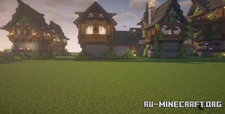 ������� Medieval Townhouse Pack - 10 Houses ��� Minecraft