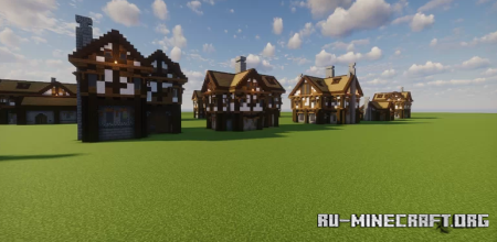 ������� Medieval Village Bundle - 11 Houses Pack ��� Minecraft