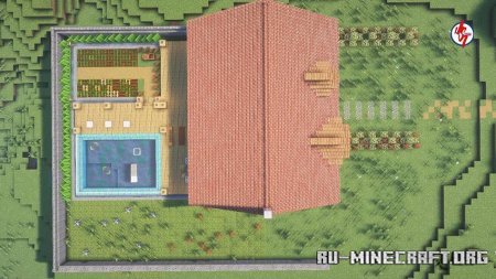 ������� Survival Suburban House 50 ��� Minecraft PE
